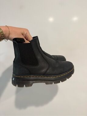 Dr. Martens Black Leather Chelsea Boot